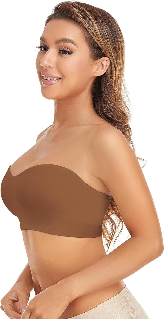 Non-Slip Wireless Tube Top Bra