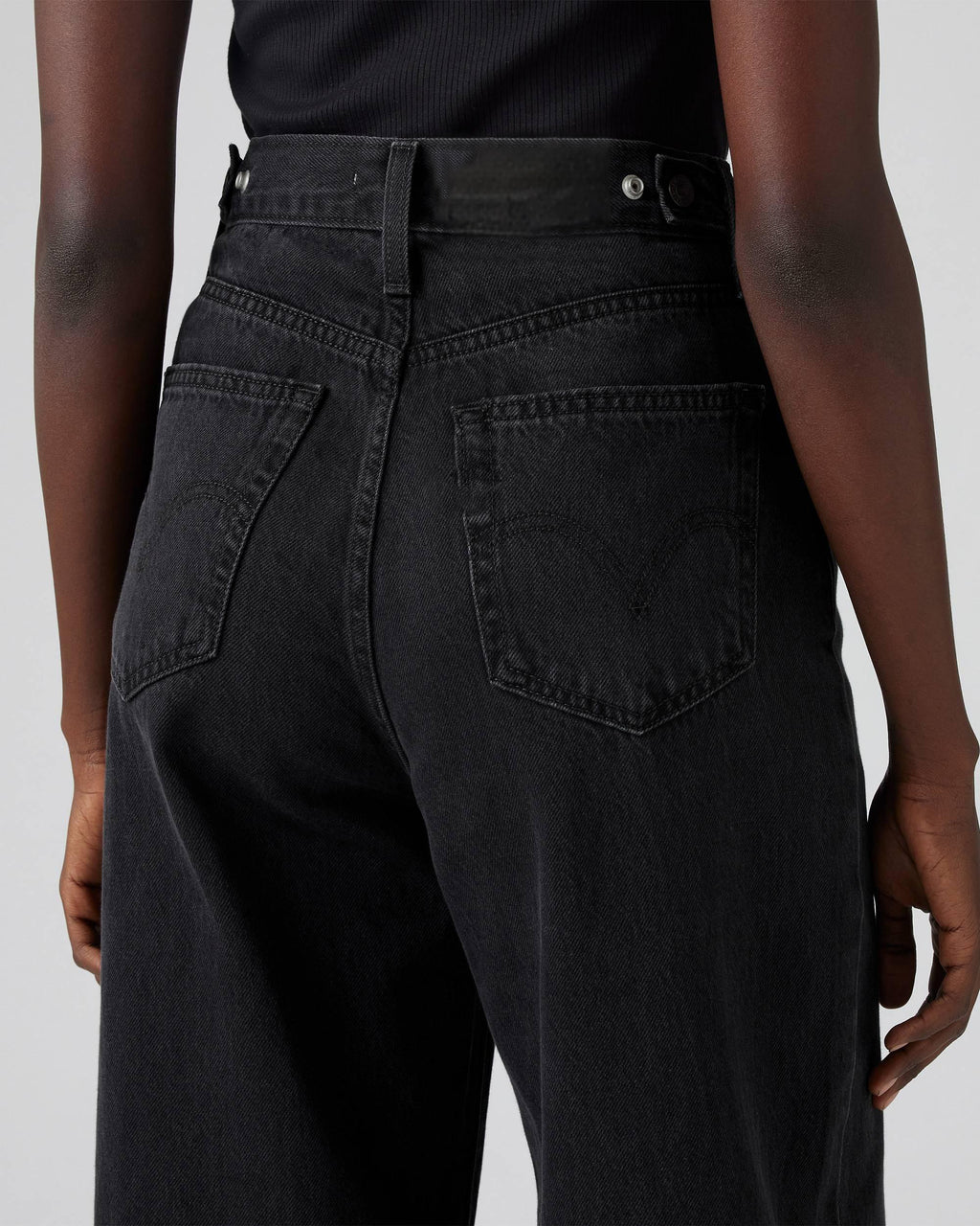 Adjustable Womens Cinch Baggy Jeans