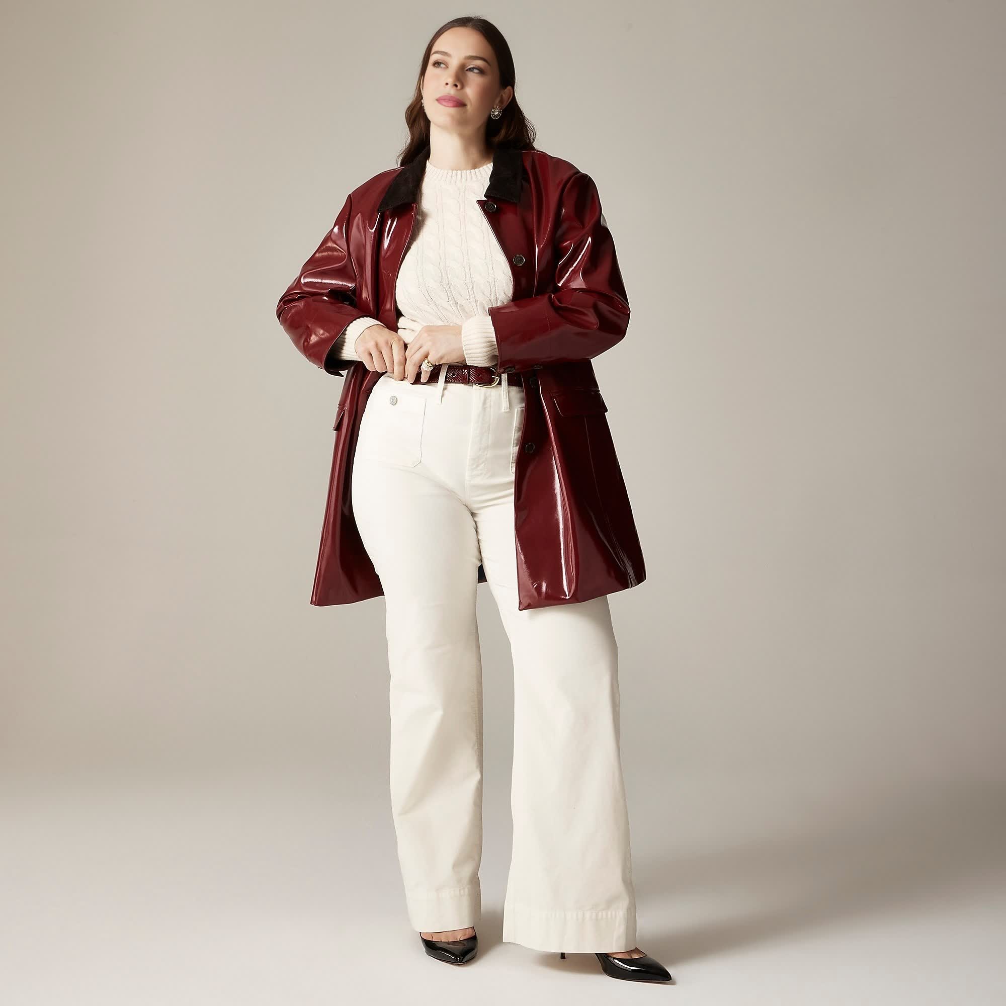 Tummy Control Sailor Wide Leg Trouser