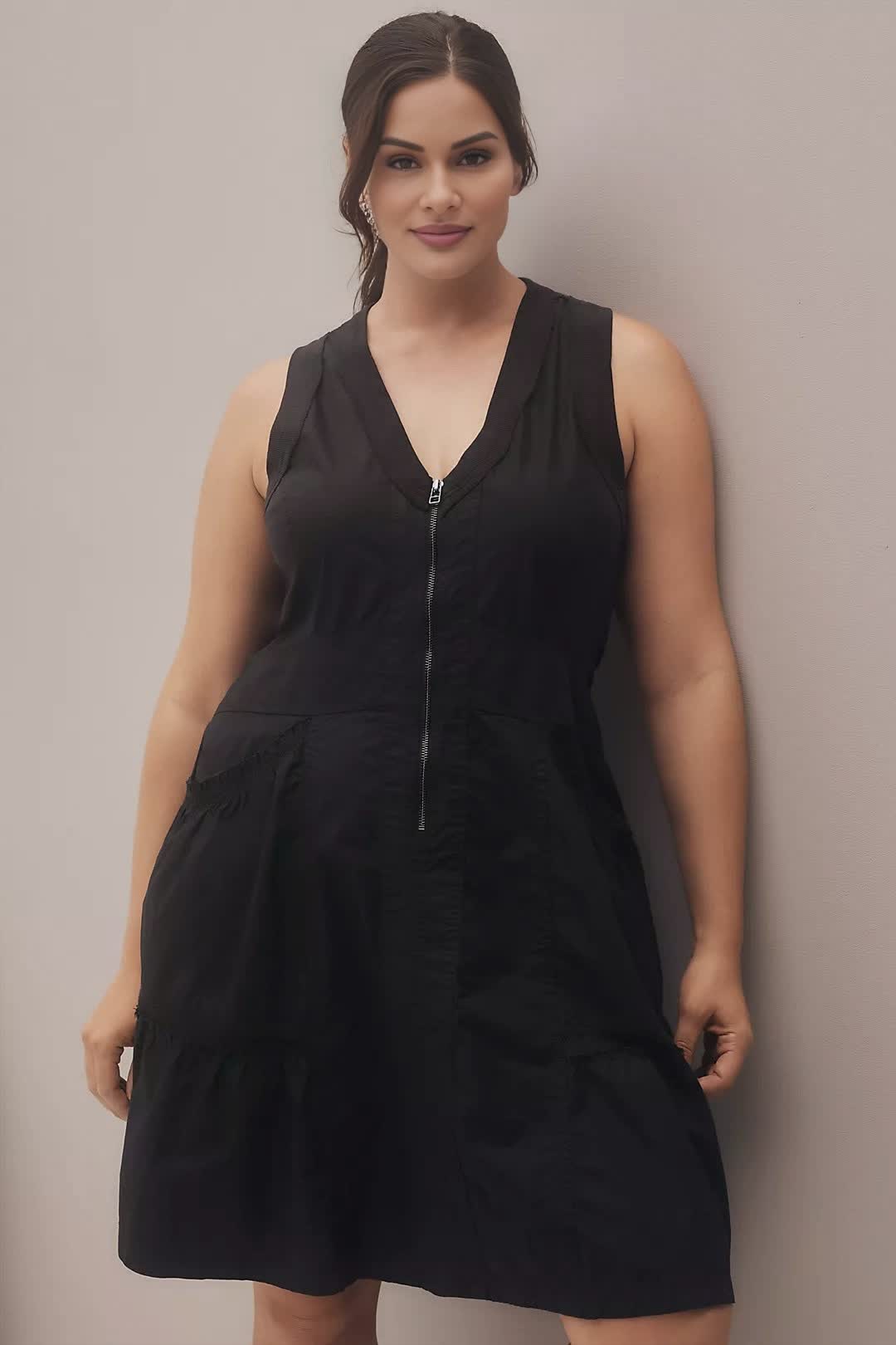 DHgate Daily Practice Utility Mini Dress