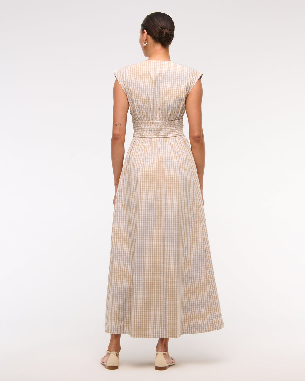 Twist-Front Maxi Dress