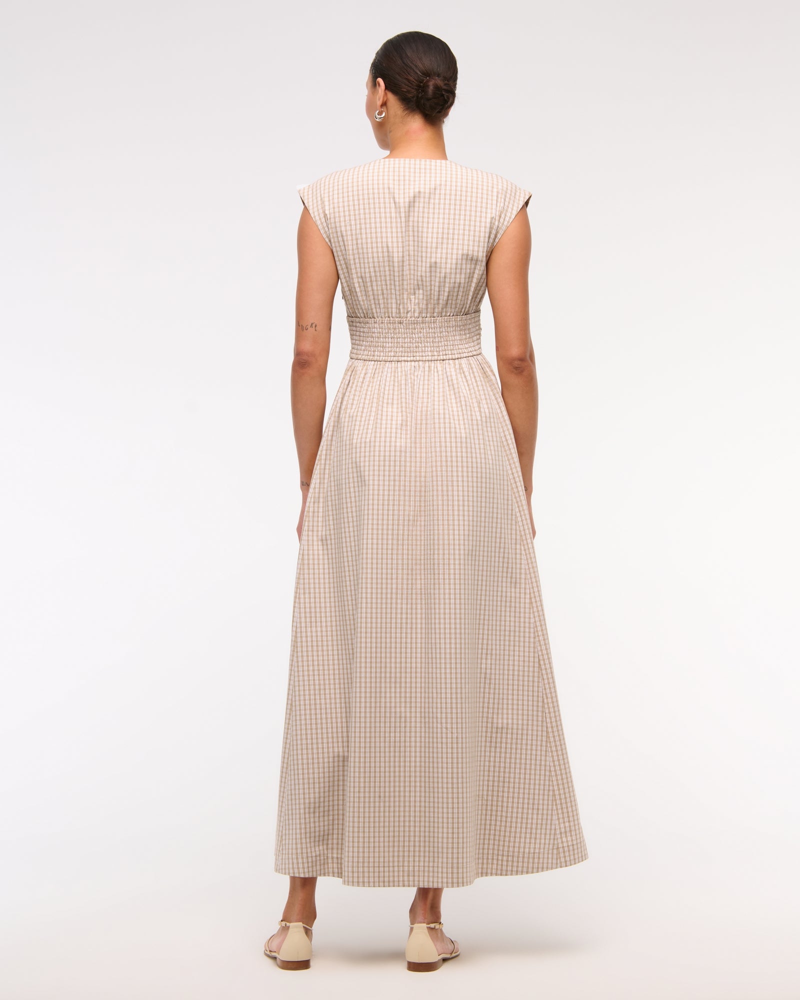 Twist-Front Maxi Dress