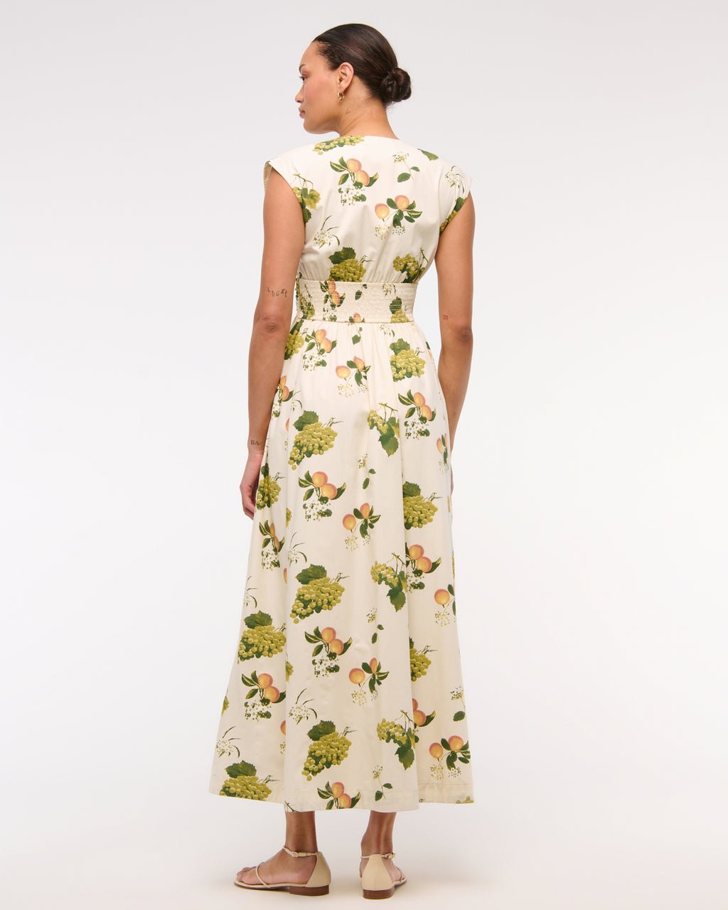 Twist-Front Maxi Dress