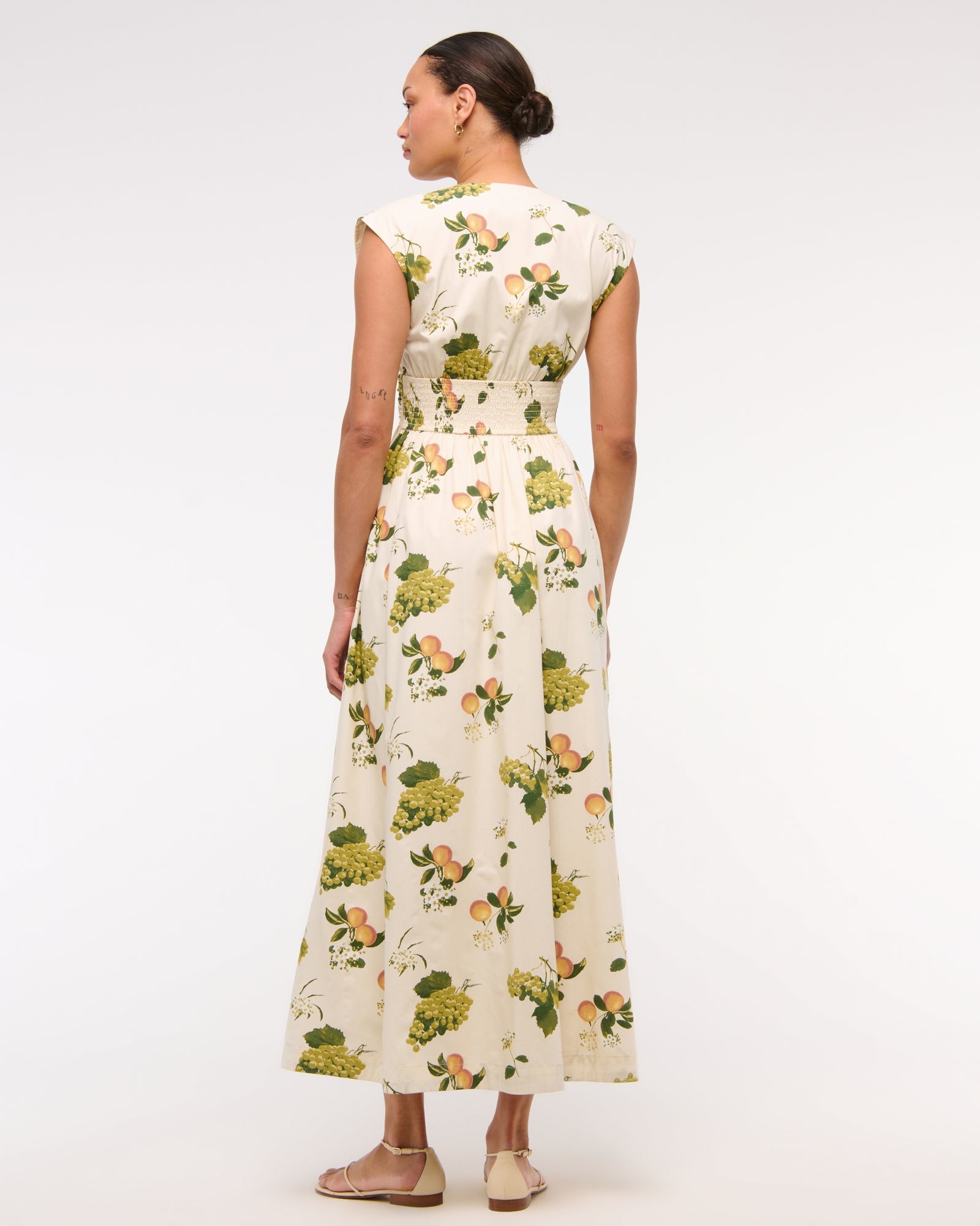 Twist-Front Maxi Dress