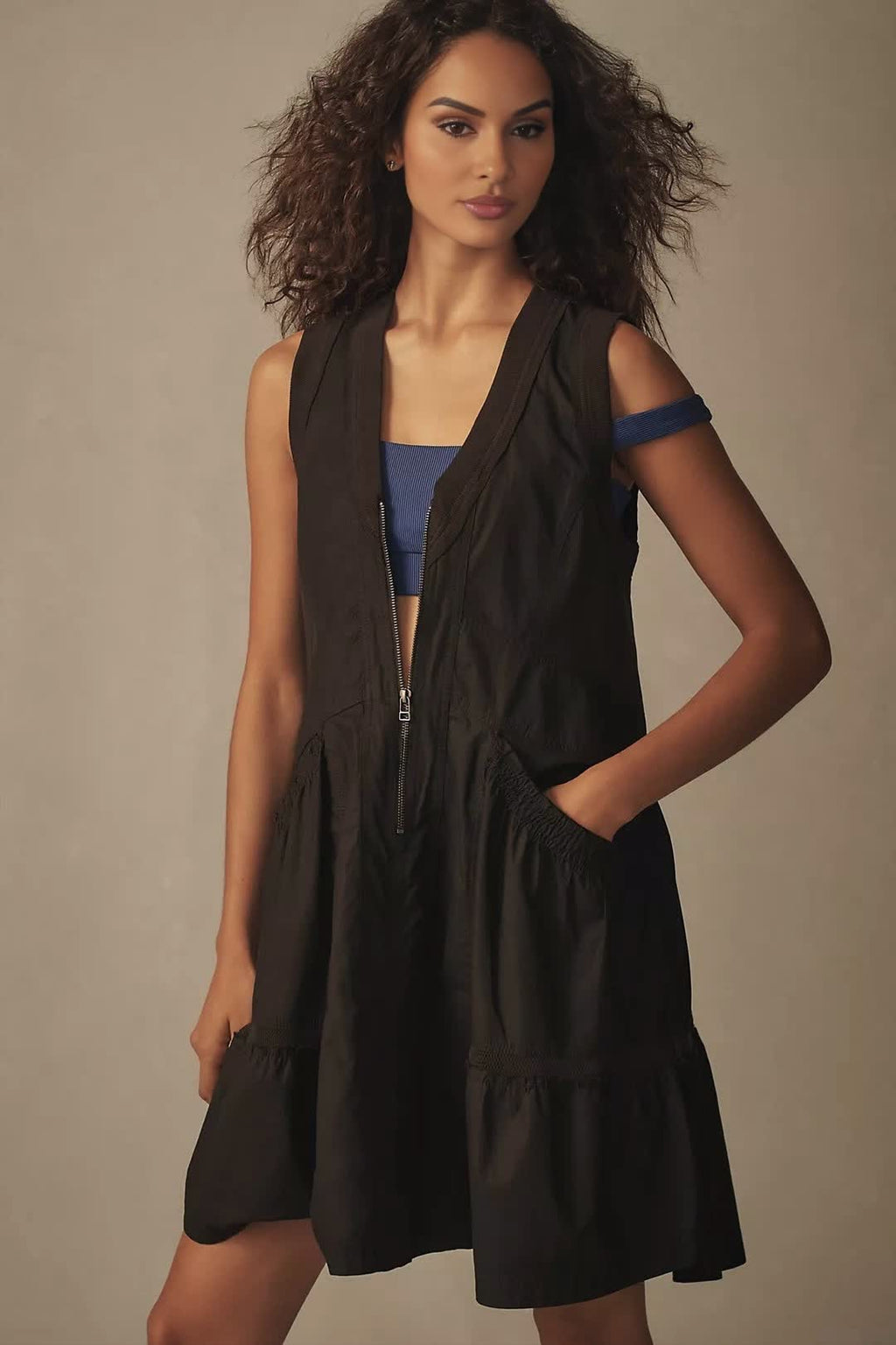 DHgate Daily Practice Utility Mini Dress