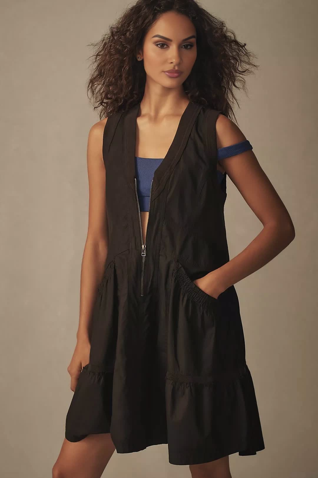DHgate Daily Practice Utility Mini Dress