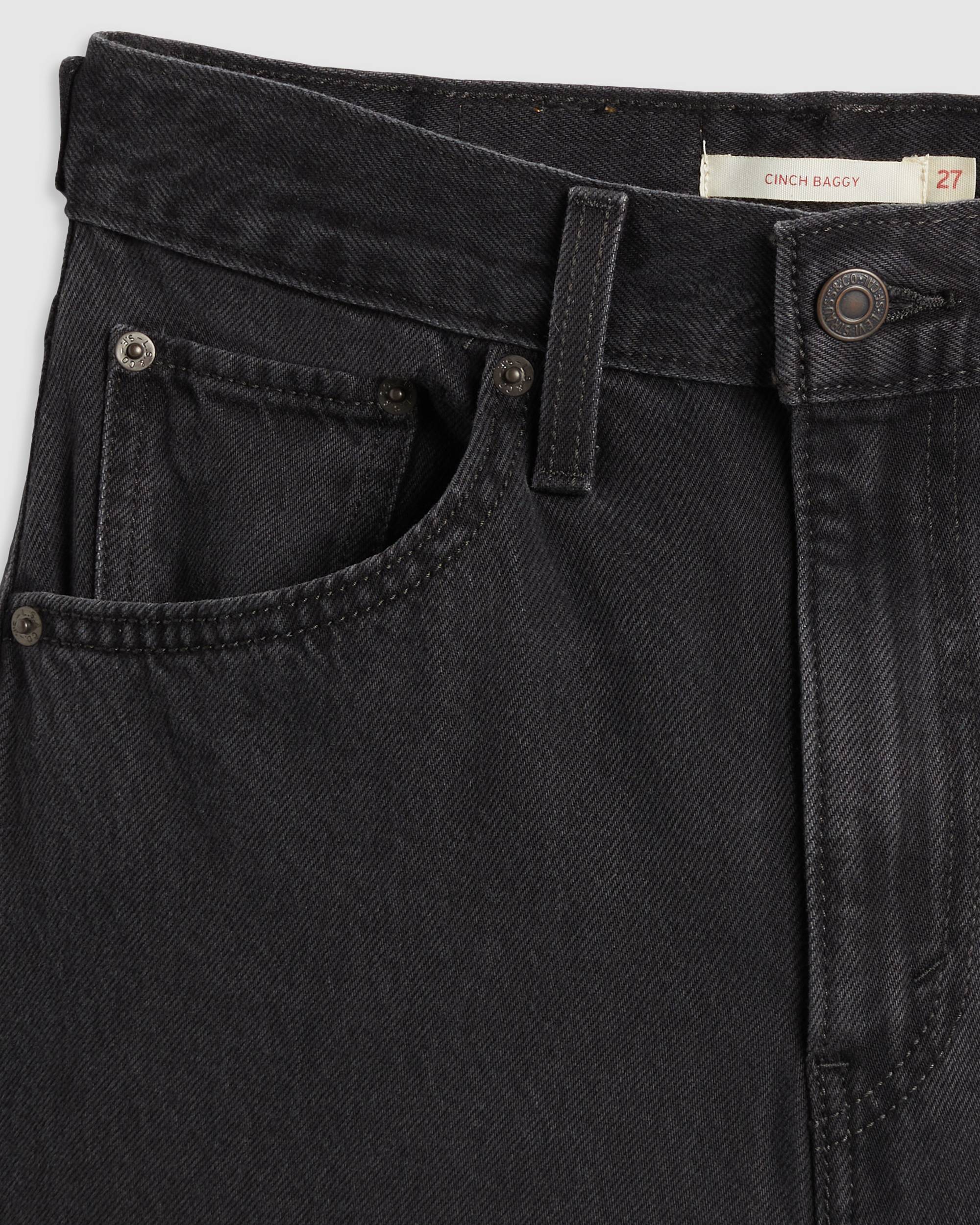 Adjustable Womens Cinch Baggy Jeans