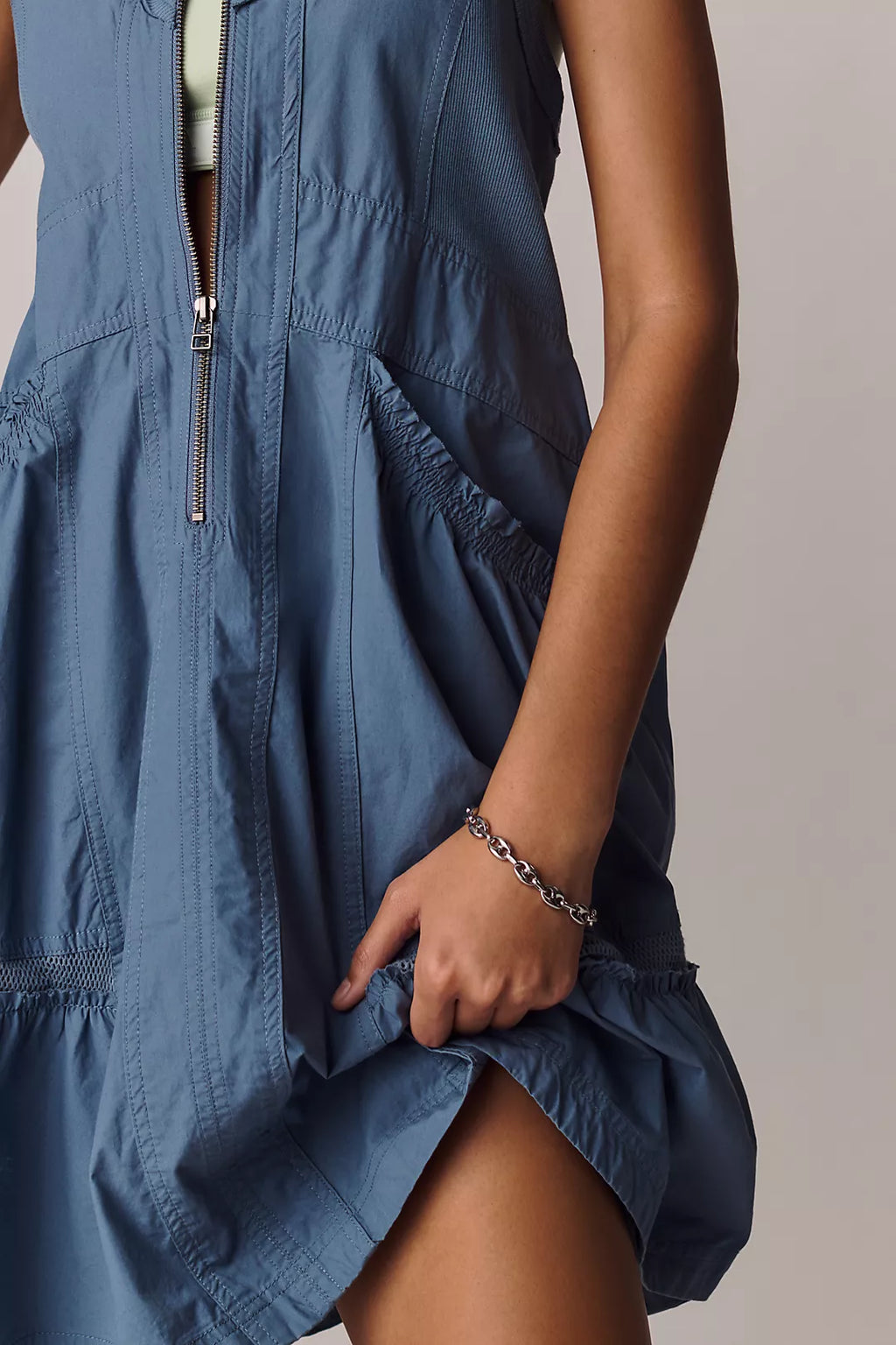 DHgate Daily Practice Utility Mini Dress