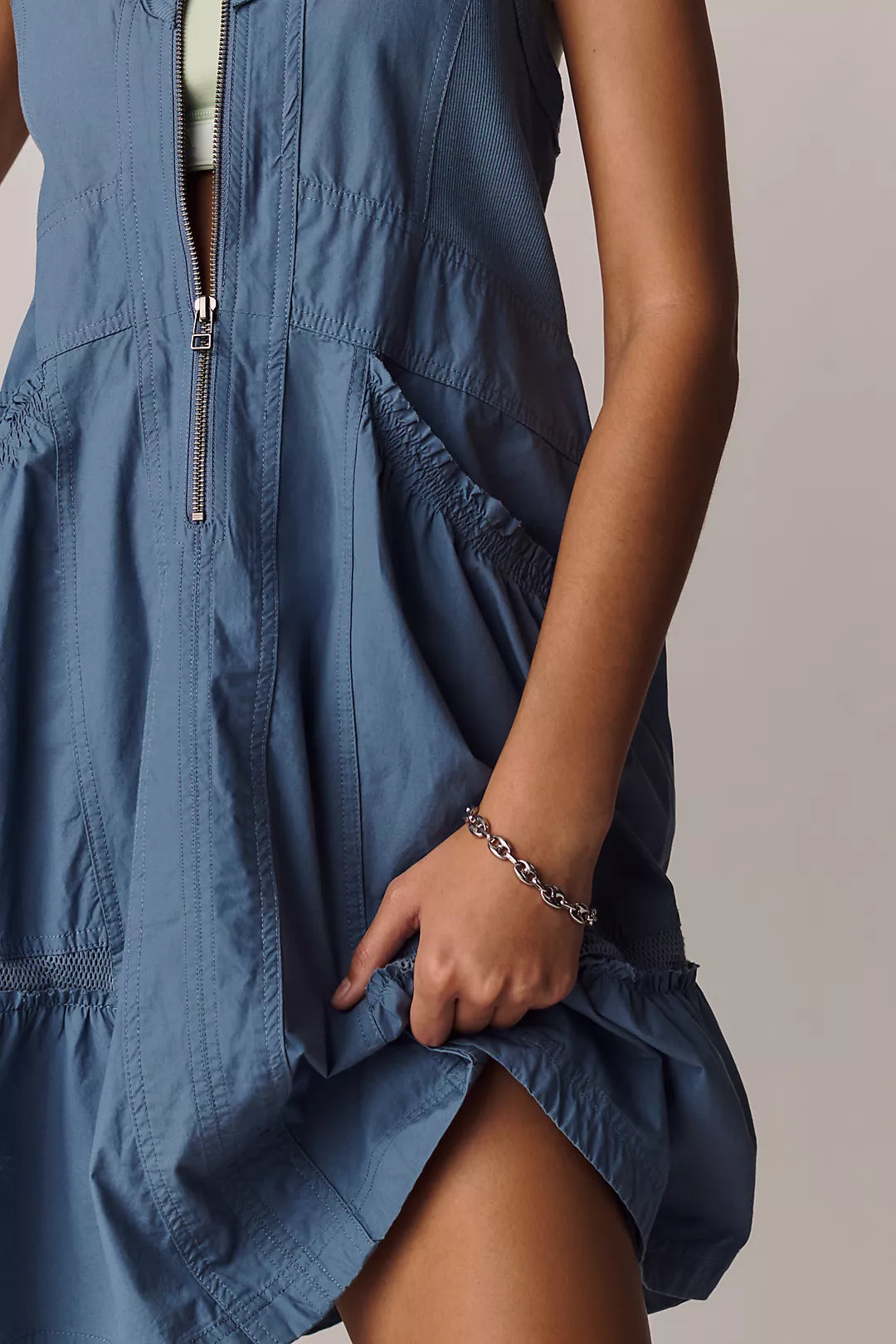 DHgate Daily Practice Utility Mini Dress