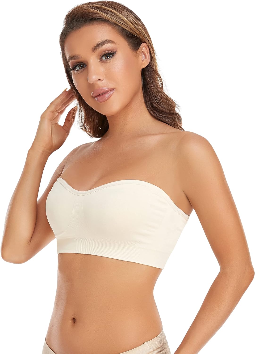 Non-Slip Wireless Tube Top Bra