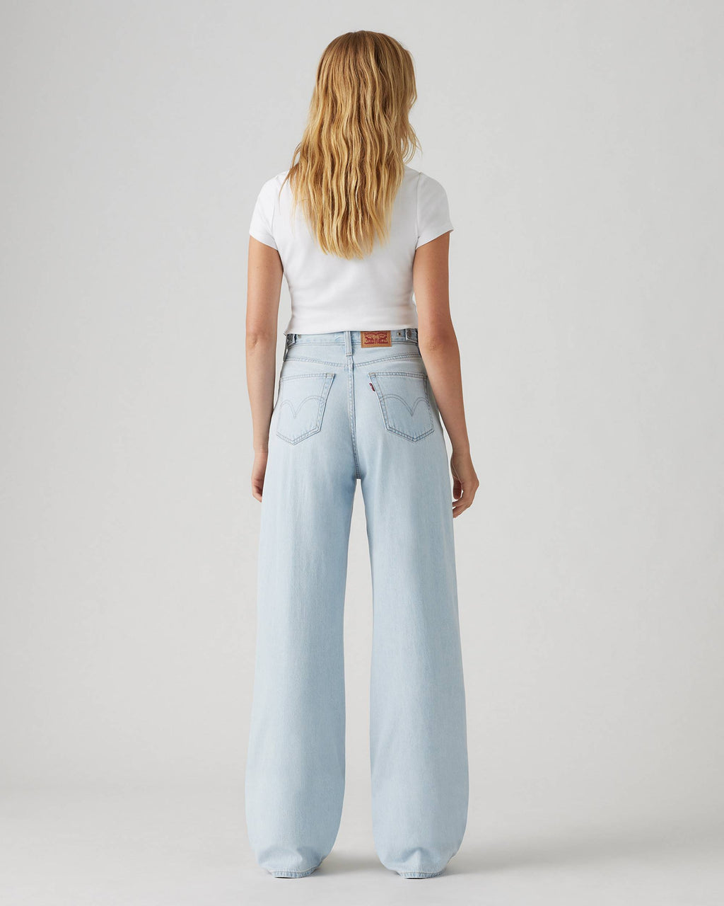 Adjustable Womens Cinch Baggy Jeans