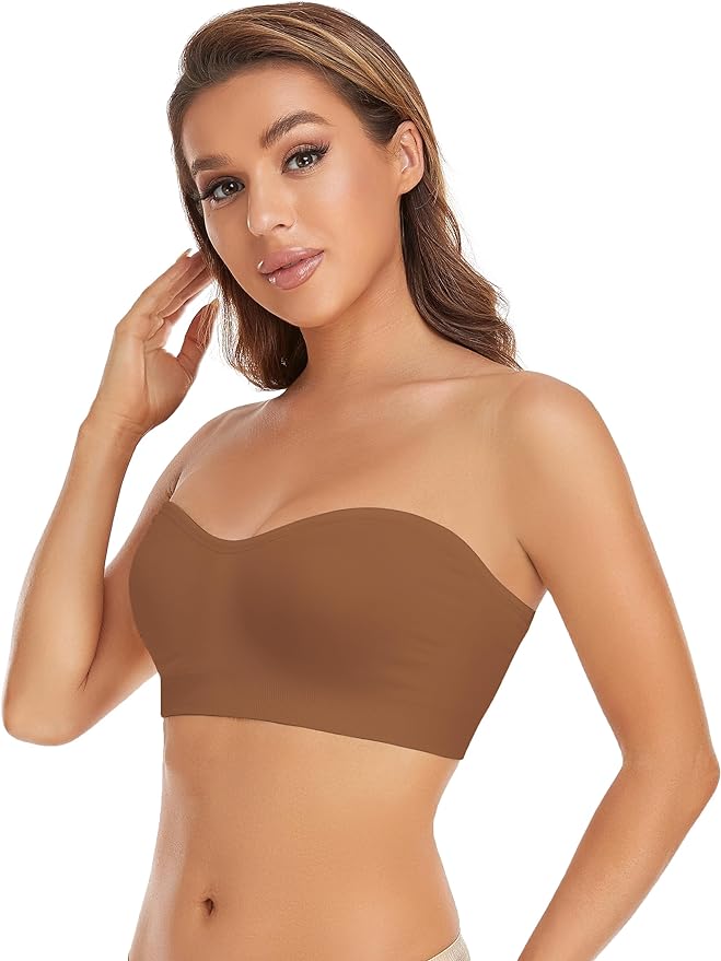 Non-Slip Wireless Tube Top Bra
