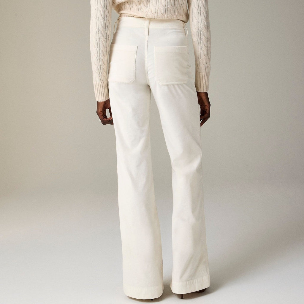 Tummy Control Sailor Wide Leg Trouser