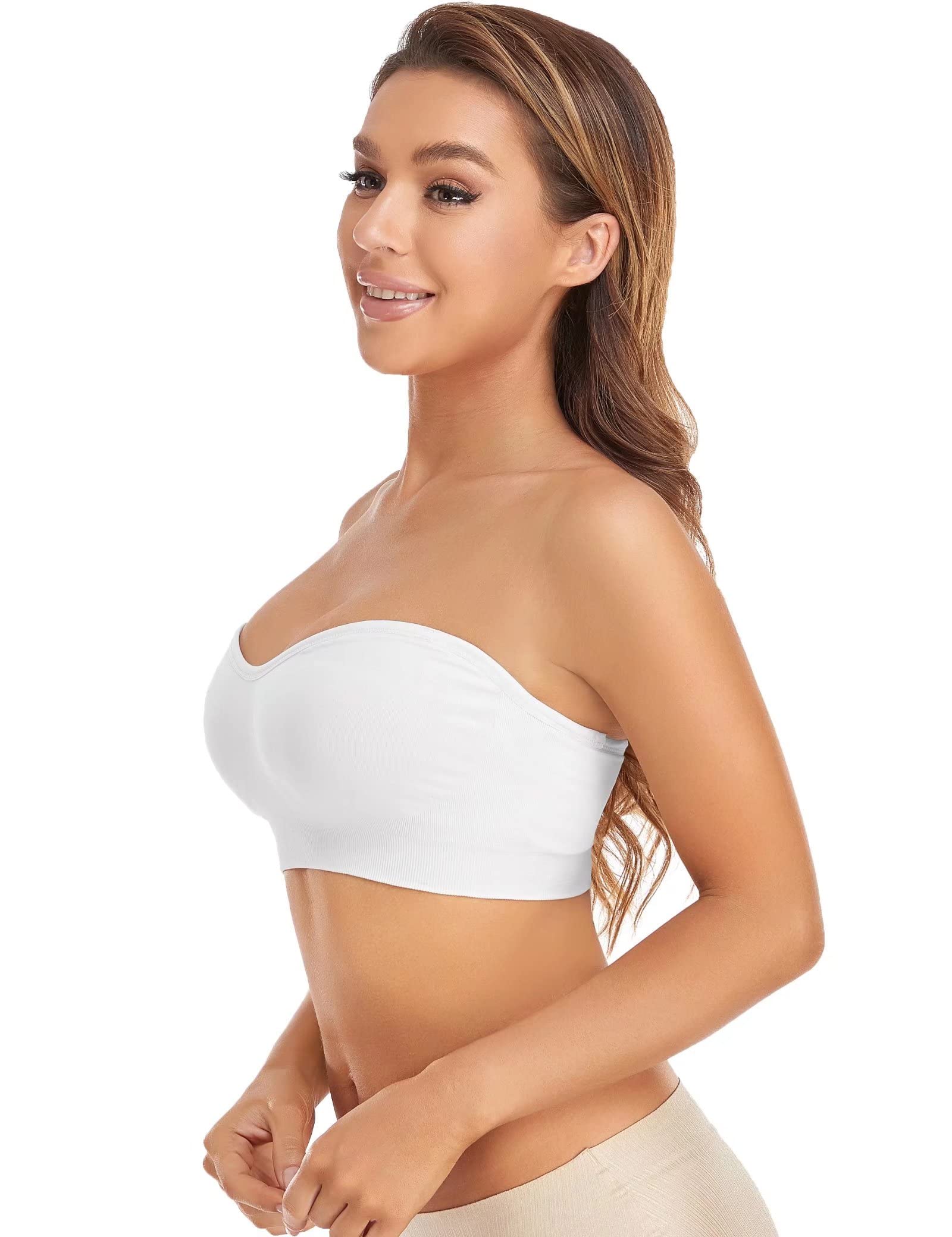 Non-Slip Wireless Tube Top Bra