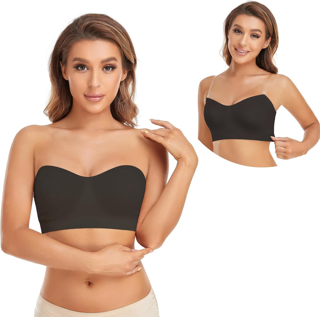 Non-Slip Wireless Tube Top Bra