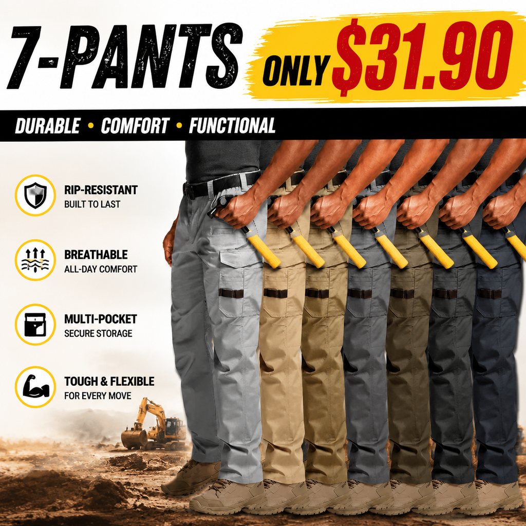 Men's Ripstop Cargo Work Pants