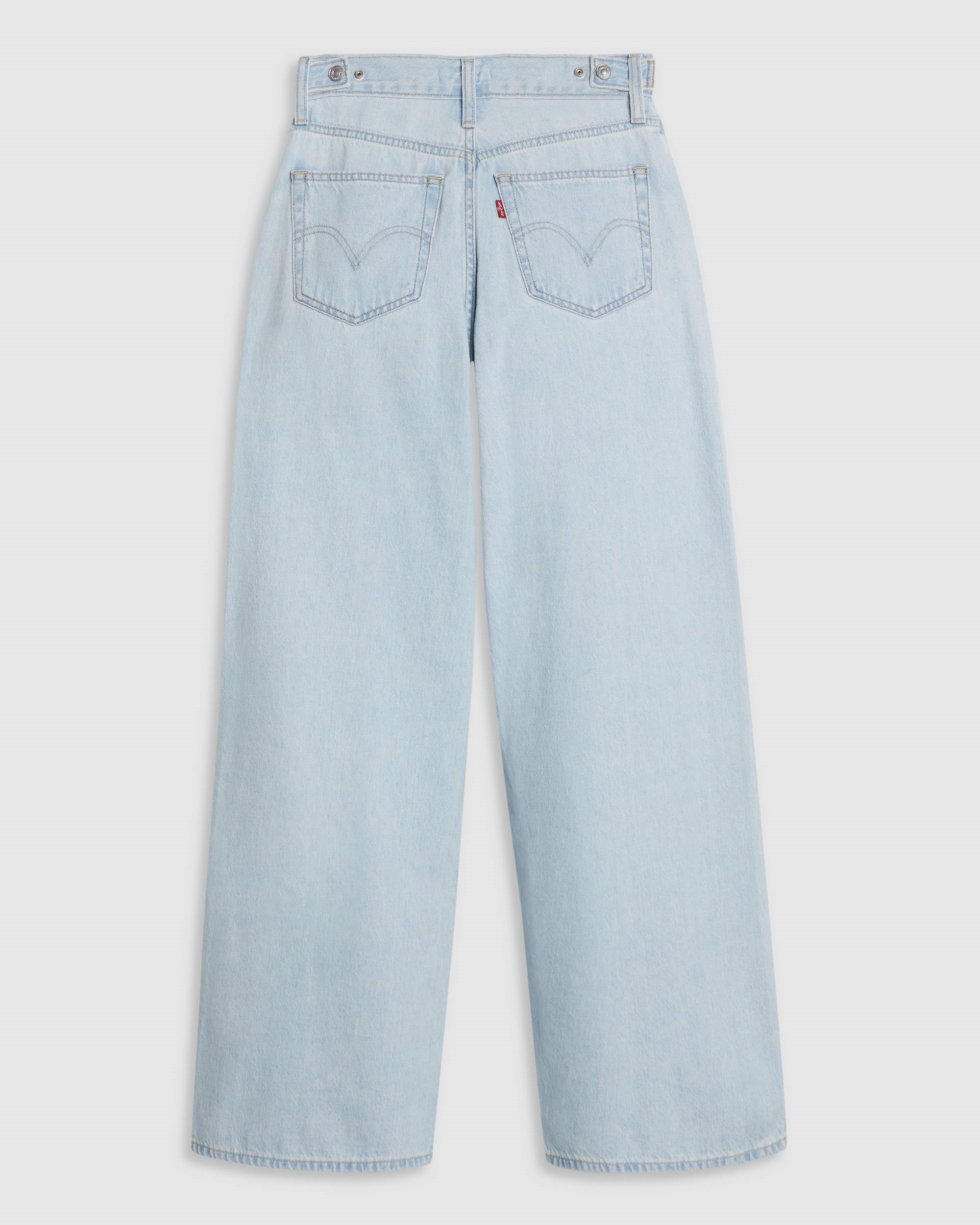 Adjustable Womens Cinch Baggy Jeans