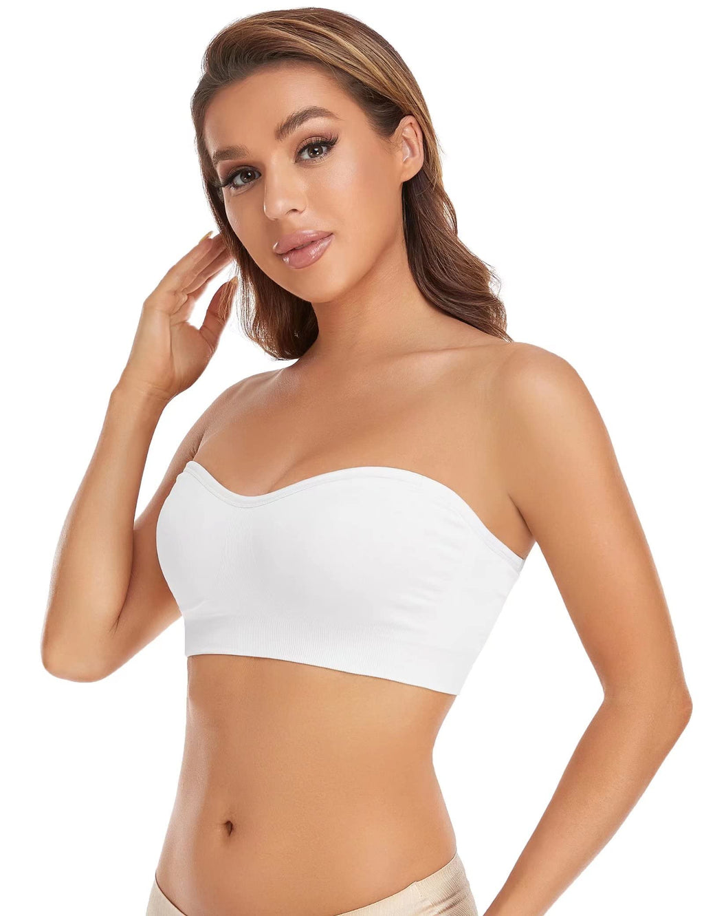 Non-Slip Wireless Tube Top Bra