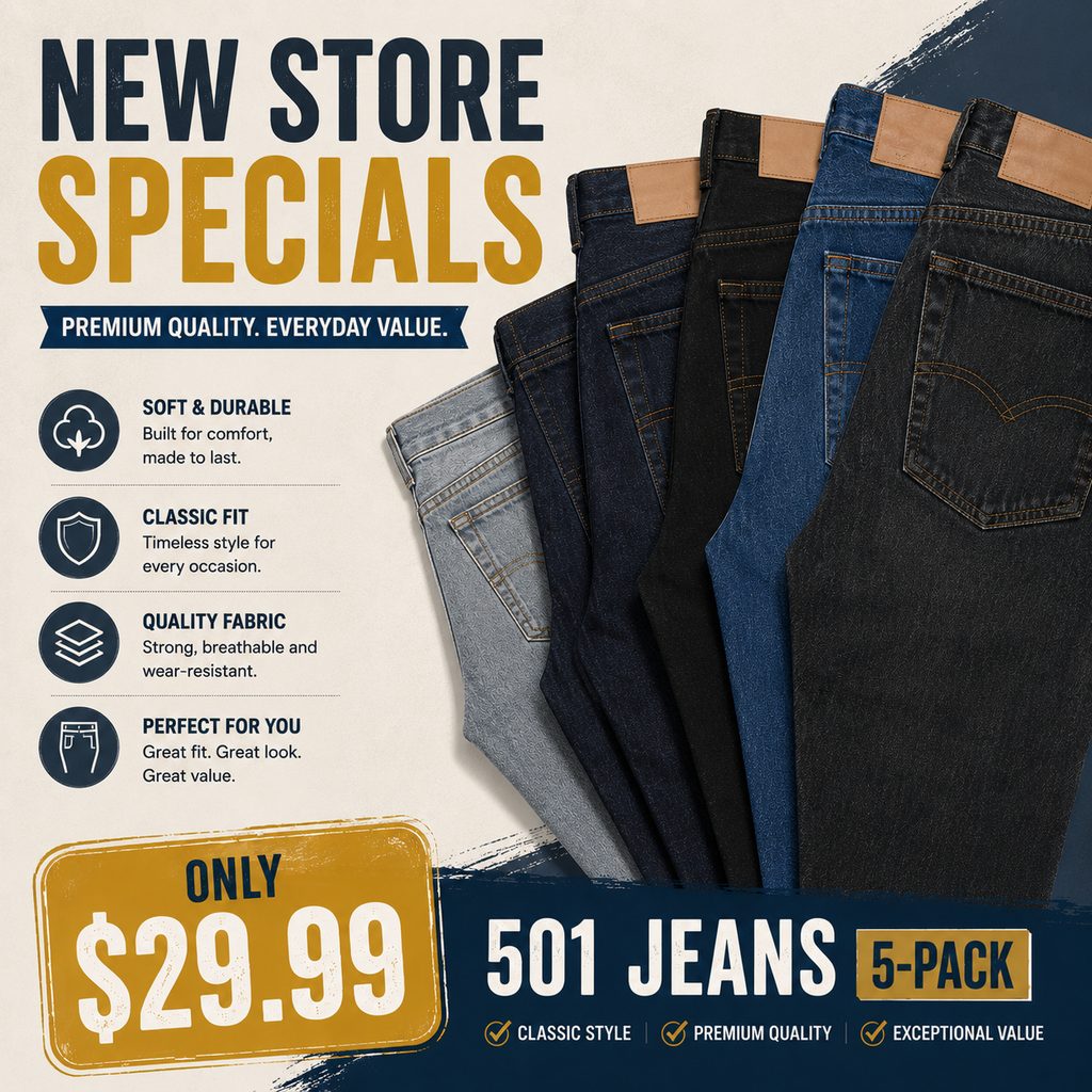 Men's Original Fit Jeans