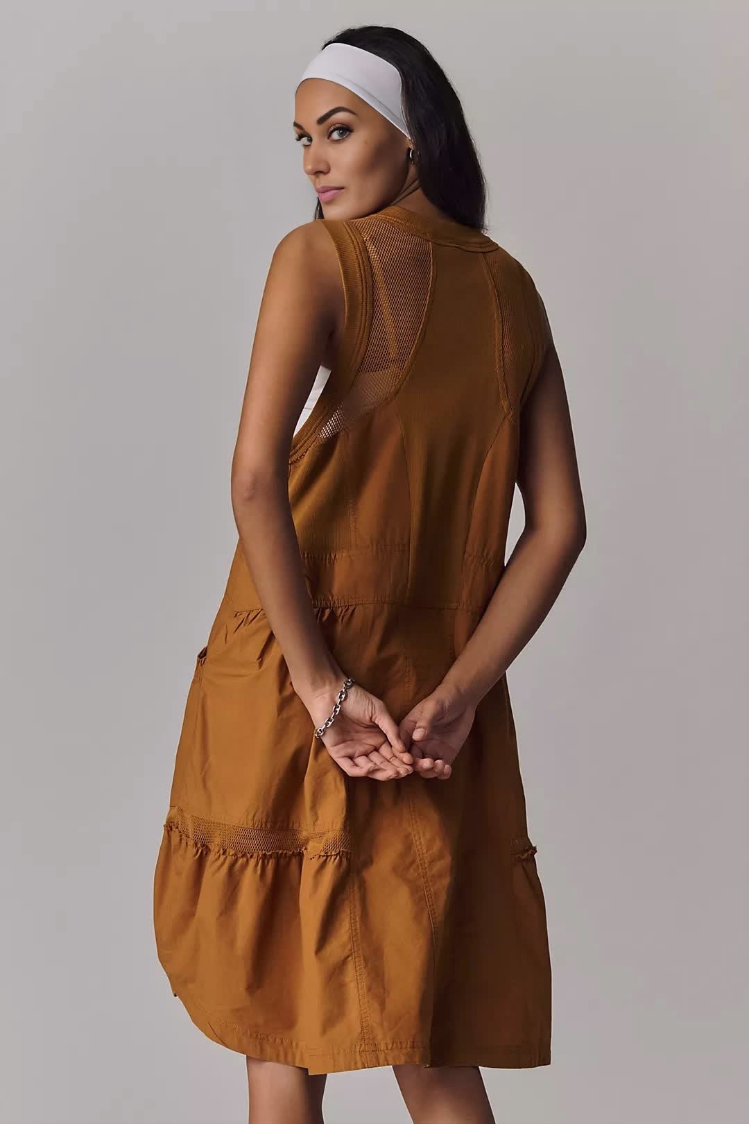 DHgate Daily Practice Utility Mini Dress